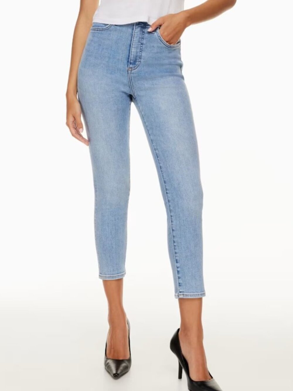 Aritzia Denim Forum High-Rise Lola Skinny Jeans 26L - Size 25
